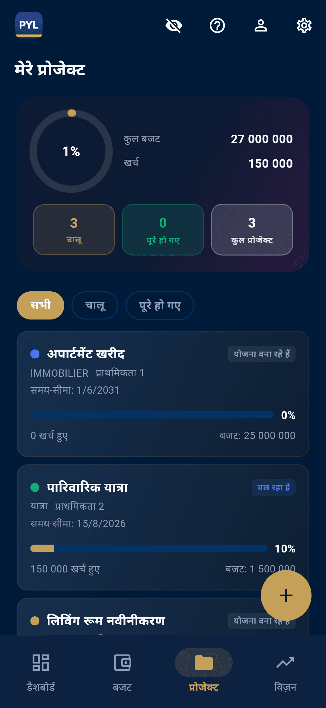 प्रोजेक्ट्स